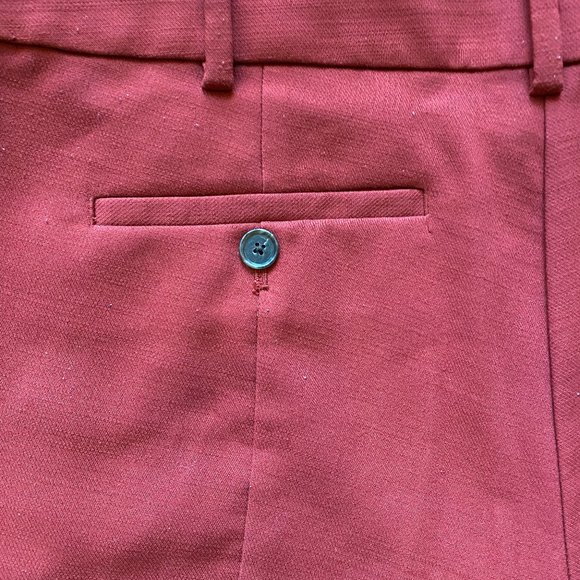 LOFT Berry Red "Marisa" Dress Pants, Size 6 - Picture 7 of 12